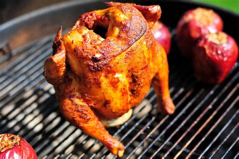 how to cook beer can chicken on gas bbq
